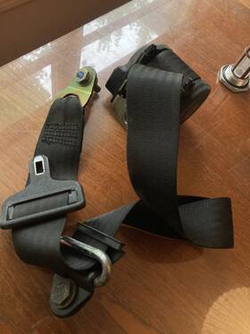 1238602886 Genuine Mercedes-benz W123 Front Right Seat Shoulder Belt With Hole Buckle 83-85 300td 280e 240d 1238602886 Genuine Mercedes-benz W123 Front Right Seat Shoulder Belt With Hole Buckle 83-85 300td 280e 240d