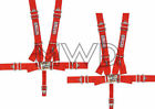Gfo 6000rdx2 Racing Gear Red Pro Series Point Shoulder Harness Seat