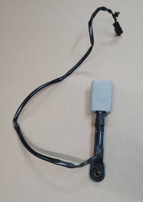 89024379 Gm 05-10 Chevy Cobalt Coupe Front Left Driver Seat Belt Buckle Gray Oem