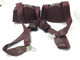 E20071lh Gm 1995-1999 Chevy Gmc C/k Tahoe Suburban Seat Belt Retractors L And R Set Red Maroon