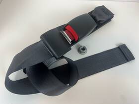9105 Gm Trucks 03-06 Oem Chevrolet Silverado Sierra Rear Lap Seat Belt Buckle Dark Gray