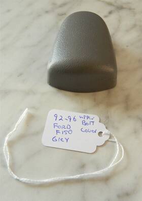 F47b-1060262-aaw Gmc 92-96 Ford Bronco F150 Truck Seat Belt Upper Shoulder Bolt Trim Cover Cap Grey