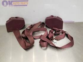 210.gm9596 Gmc Truck 96 Sierra 1500 Sl Seat Belt Retractor Set Maroon Front Bench