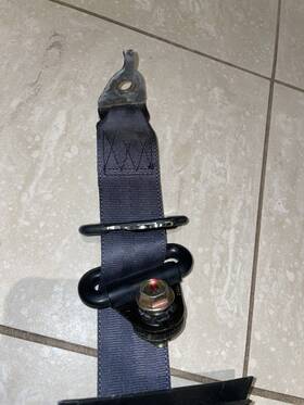04814-sr0-a05ze Honda 1992-1995 Civic Coupe Hatchback Front Driver Side Seat Belt Oem
