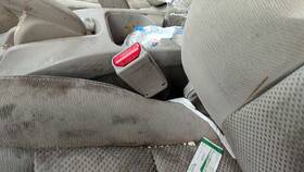 04816tm8a01zb Honda 2010-2014 Insight Driver Left Front Seat Belt Buckle Receiver Oem Tan