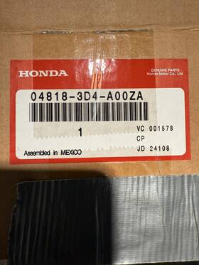 04818-3d4-a00za Honda Genuine Belt And Retractor