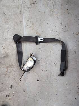 04818-ss0-a04zb Honda 92-95 Prelude Left Driver Side Front Seat Belt Seatbelt Black Used Oem