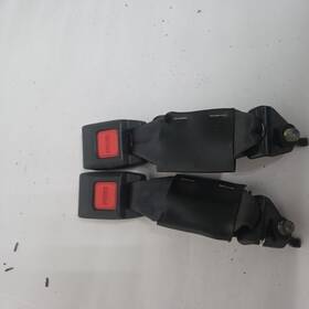 04823-st7-a05za Honda 94-01 Acura Integra 2d Rear Seat Belt Buckle Set Of 2 Black Oem