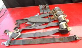 Honda 1.6 1.6l 96 97 98 99 00 4 Civic Seat Belt Seatbelt Set Sedan 4dr Light Gray Oem