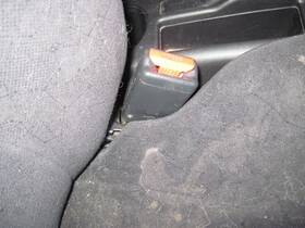 210-51528 Honda Seat Belt Front Passenger Buckle Fits 07-08 Fit 196183