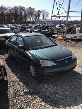 210-52471 Honda Tan Seat Belt Front Bucket Sedan Passenger Buckle Fits 01-05 Civic 341147