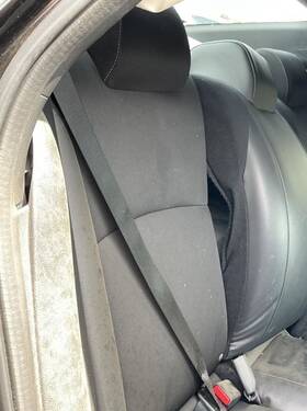 212.ho1b21 Honda Civic 2021 Passenger Right Rear Seat Belt Dark Gray Second Row 831511