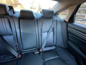 212.ho1i18 Honda 2018-22 Accord Left Rear 2nd Raw Seat Belt Black Tc -a-a 55k Touring 60032