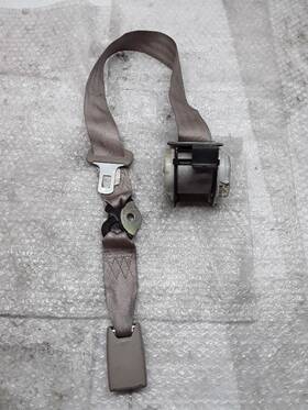 212.ho1j98 Honda Rear Middle Seat Belt Retractor 2 Door Beige 1998 Accord Z-136p