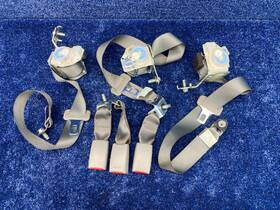 2450317 Honda 2448396 2012 2015 Civic Rear Seat Belts Set 6 Gray Oem 2450317 Honda 2448396 2012 2015 Civic Rear Seat Belts Set 6 Gray Oem