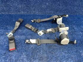 2494575 Honda 2016-2021 Civic Rear Seat Belts Retractors Buckles Black Oem Set Of 3