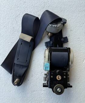 31517-b9 Honda Oem 1986-1989 Accord 4 Door Left Front Driver Side Seat Belt Blue
