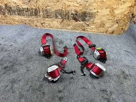 81450-tgh-a113-m4 Honda Civic Type R Touring 17-21 Front Rear Seat Belt Retractor Set Of 4 Oem 49k
