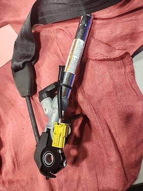 81450tg7a020m1 Honda 2016 - 2022 Pilot Front Right Seat Belt Retractor With Pretensioner 0em