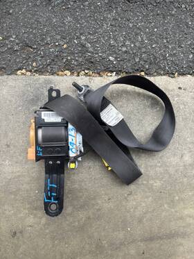 Tk-ah3-j1530 Honda Fit Seatbelt Front-driver Side-2009-2013-black Original Factory