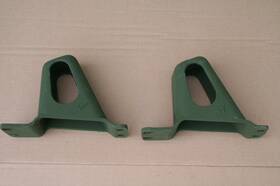 12342375 Hummer Rear Seat Belts Brackets Support Reinf Plates H M W V Humvee M988 Military