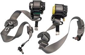 Hyundai 88810-ab000-yfr 2021-2023 Elantra Oem Seat Lap And Shoulder Belt Assembly Front Set Gray