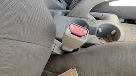 Hyundai 888401e530wk 06-11 Accent Passenger Right Front Seat Belt Buckle Receiver Fz Gray 4 Door
