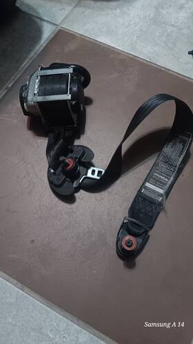 88880-3m550 Hyundai 09-14 Genesis Sedan Front Right Passenger Side Seat Belt Black Oem #8353