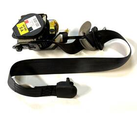 89820-3l500wk Hyundai 06-11 Azera Front Left Driver Side Seat Belt Lap And Shoulder Black Oem C3