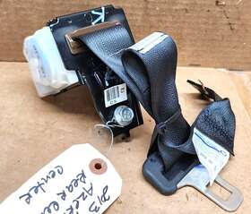 89850-3v500 Hyundai 2012 2015 Hyunday Azera Rear Center Seatbelt Black Factory Oem