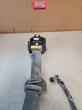 9601en Hyundai 2009 Elantra Sedan Front Left Driver Seat Belt Retractor Gray