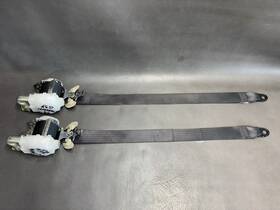 Infiniti 11 12 G25 07-13 G35 G37 Sedan Front Seat Belts Seatbelts Gray Left Right Oem