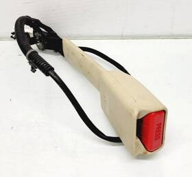 170623hl Infiniti 2014-2017 Qx50 Left Driver Seat Belt Buckle Ivory