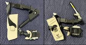 86884-6hl4d Infiniti Q50 2018-2022 Oem Front Right/left Seat Belt Tensioner Pair 31k Miles