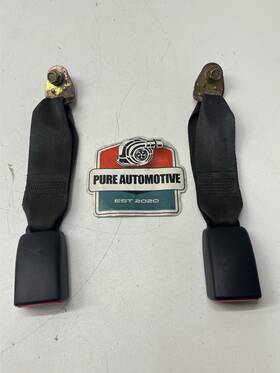 88842-am801 Infiniti 2005 G35 Coupe Rear Seat Belt Buckle Set Pair L And R Black Oem 213