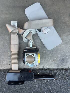 Tk-ah2-g2417 Infiniti Qx60 Seat Belts Front Passenger Side 2014-2021 Beige Color Original