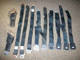 381411-62 International Harvester 1971-1980 Ih Scout Blk Seat Belt Lot 71 72 73 74 75 76 77 78 79 80