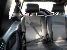212.is1801 Isuzu 19991-2001 Vehicross Right Passenger Rear Seat Belt Black Used 99 00 01