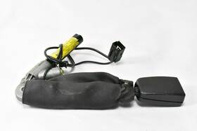 2r83f61202afamb Jaguar 2004 - 2007 Xjr Xj8 Vandenplas Right Seat Belt Buckle Trim Ned Oem