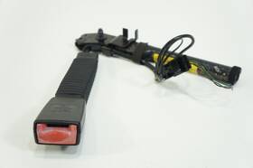 34092007b Jaguar 2009-2015 Xf X250 Front Driver Side Seat Belt Seatbelt Black Oem