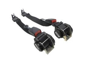 Jaguar 6w83613k21ad8pvj 2007-2015 Xk Xkr Convertible Rear Seatbelt W Buckle Pair 110524