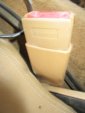 Bec22453 Jaguar Xjs Drivers Seat Belt Receptacle Buckle 1992-1996 #bec22453