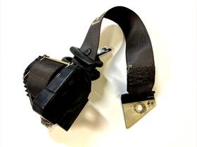 Xw4a54611b68a Jaguar/lincoln 00-02 S-type/lincoln Ls Seat Belt Rear Right Passenger Side Black Oem C3