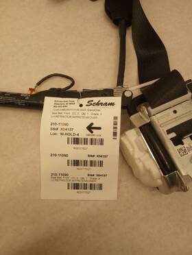 210-11090 Jeep Seat Belt Front Bucket Driver Retractor Fits 22-24 Grand Cherokee 3177527