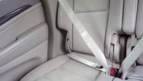212.am8712 Jeep 2012 Grand Cherokee Gray Passenger Side Right Rear Seat Belt