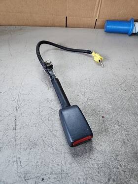 Kia 070707dh 2008 Sportage Front Right Passenger Seat Belt Buckle Assembly