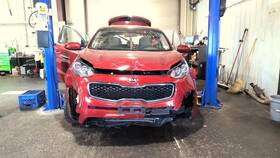 210-10037 Kia Seat Belt Front Driver Buckle Fits 17-18 Sportage 1036154