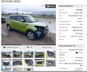 210-53423 Kia Seat Belt Front Model Passenger Buckle Fits 14-17 Soul 4275892