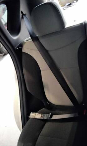 212.ki1d18 Kia Soul 2018 Seat Belt Rear 2696655