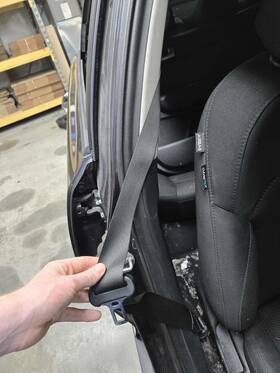 8820d5500wk Kia 2016 - 2020 Optima Passenger Seat Belt Retractor Black Us Oem